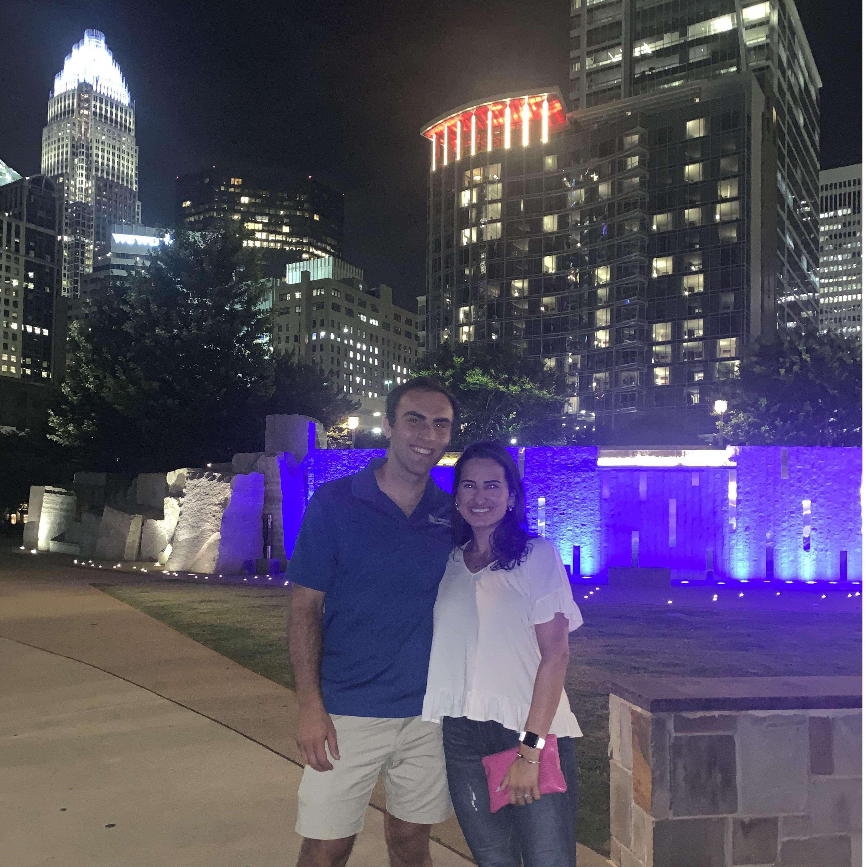 Our first official long distance move--Charlotte, NC!