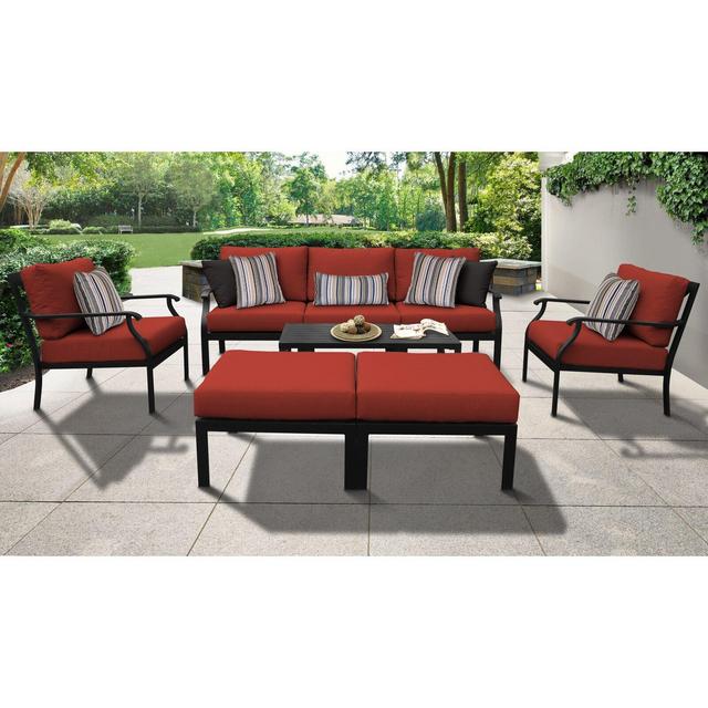 kathy ireland Madison Ave. 8 Piece Sectional Seating Group with Cushions