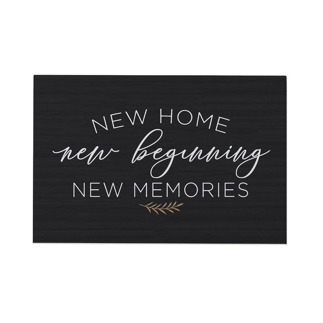 Personalization Mall New Home, New Memories Personalized Doormat, 18" x 27"