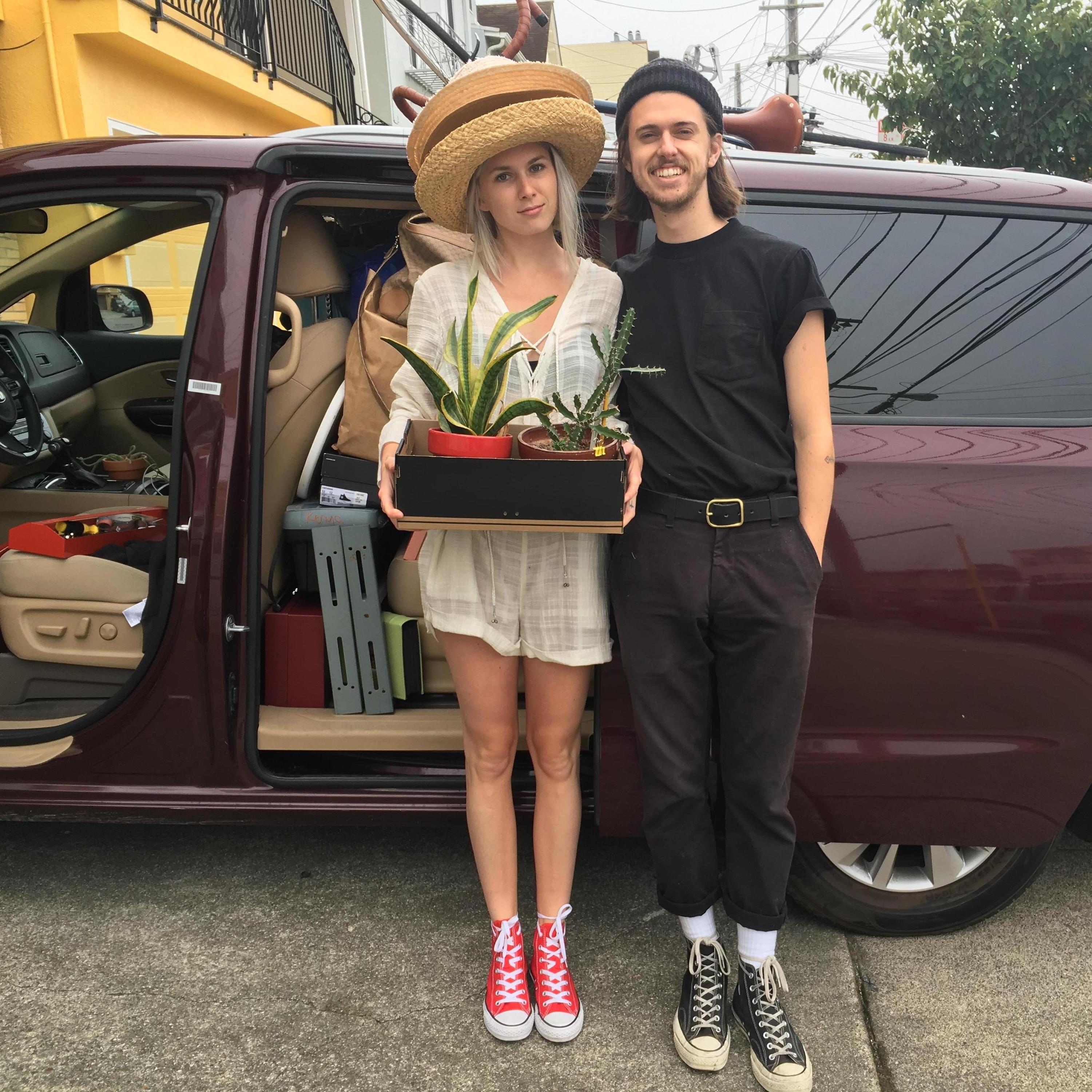 Right before we drove across the country to move to New York!