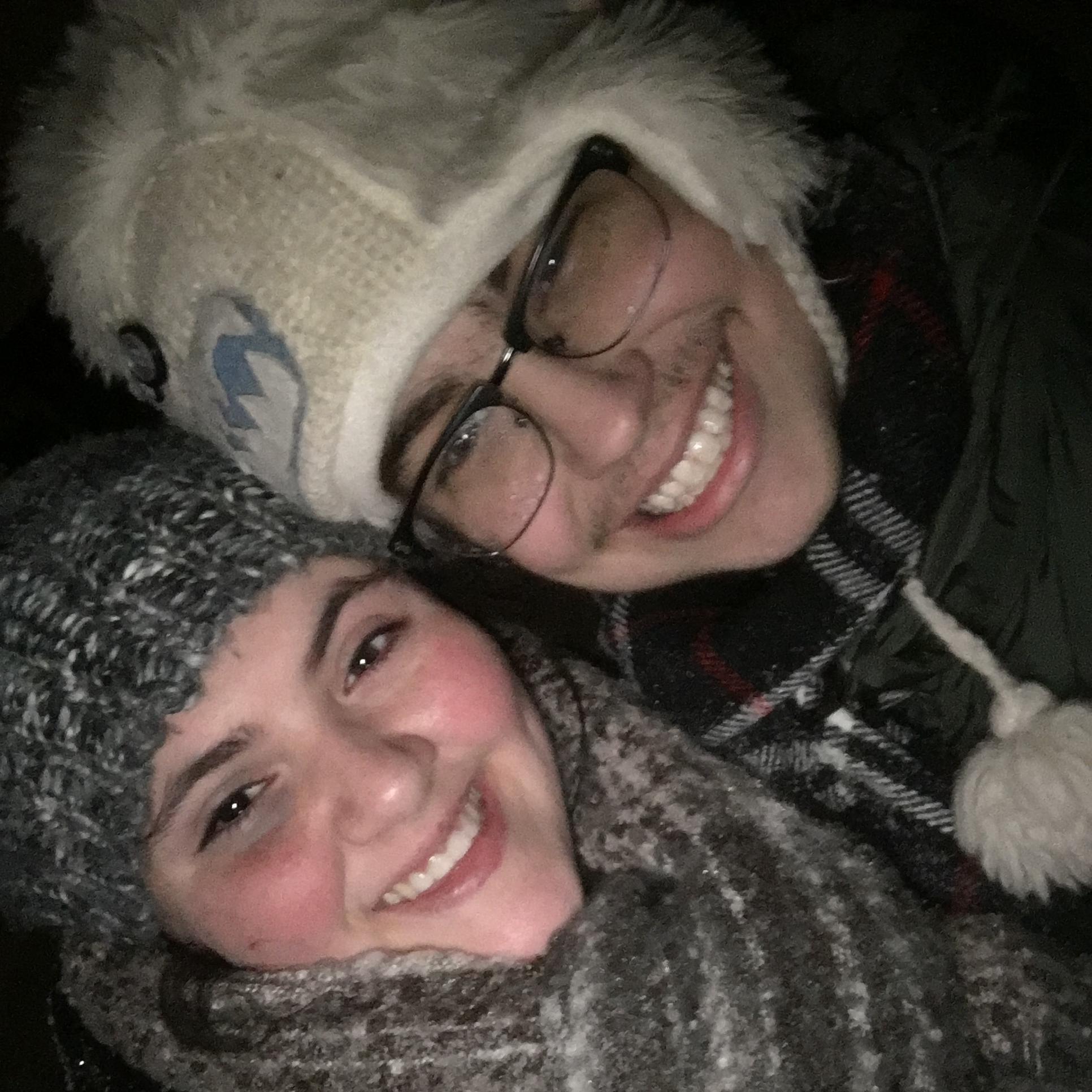 Our very first snow day together!