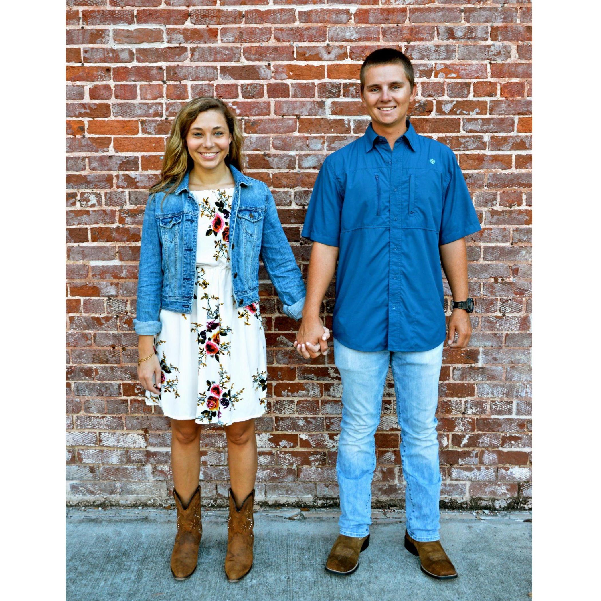 Emilie took some wonderful pictures of Taylor and I exploring downtown Sanford, our new home!