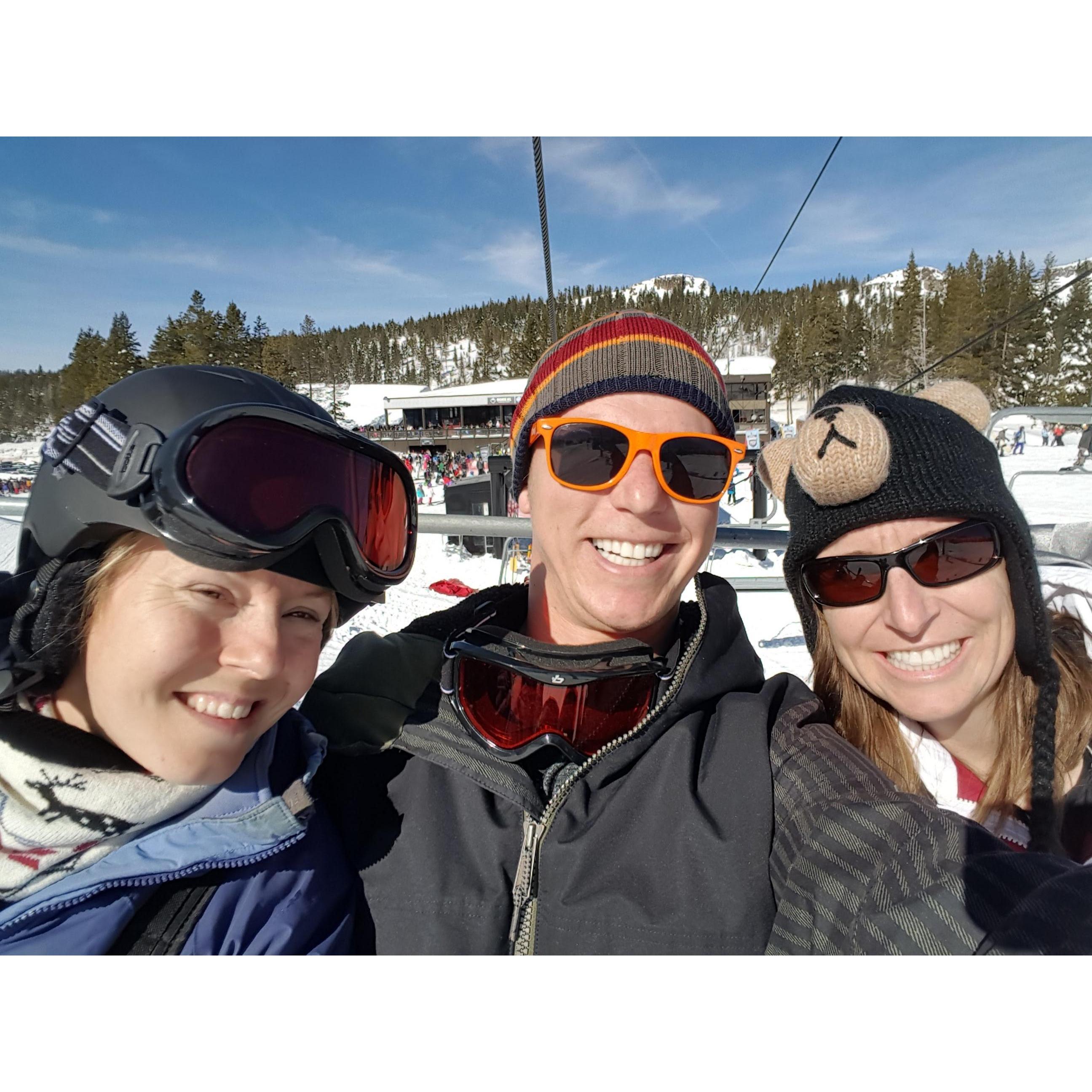 ski funsies - lake tahoe january 2017