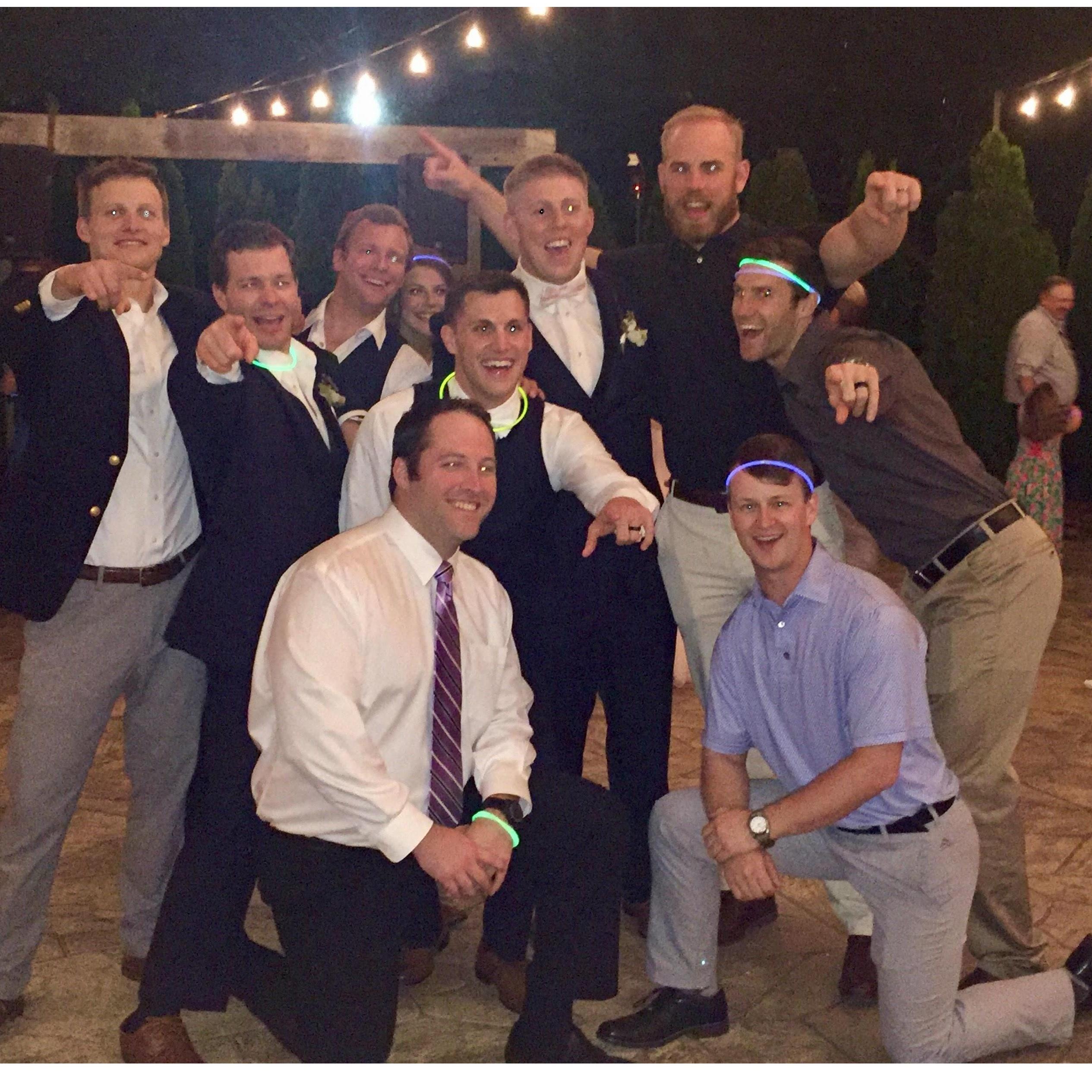 We celebrated with lots of friends who got married in 2017, and loved getting to know one another's friends better!
