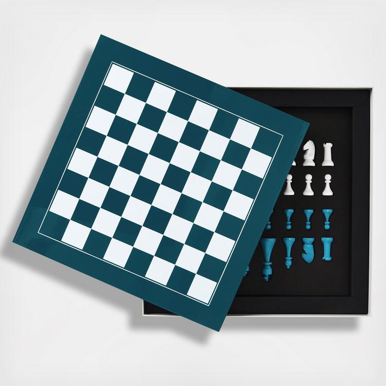 PRINTWORKS, The Gambit Lacquered Chess | Zola