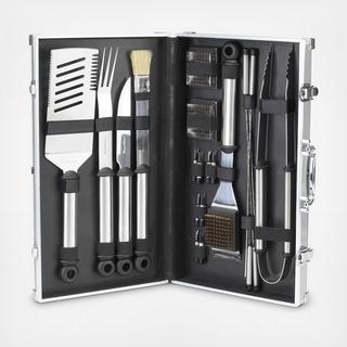 20-Piece Stainless Steel Master Grill Tool Set