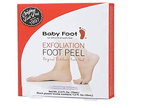 Baby Foot - Original Foot Peel Exfoliator - Fresh Lavender Scent Pair - Foot Mask