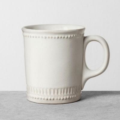 9oz Mug Beaded White - Hearth & Hand™ with Magnolia