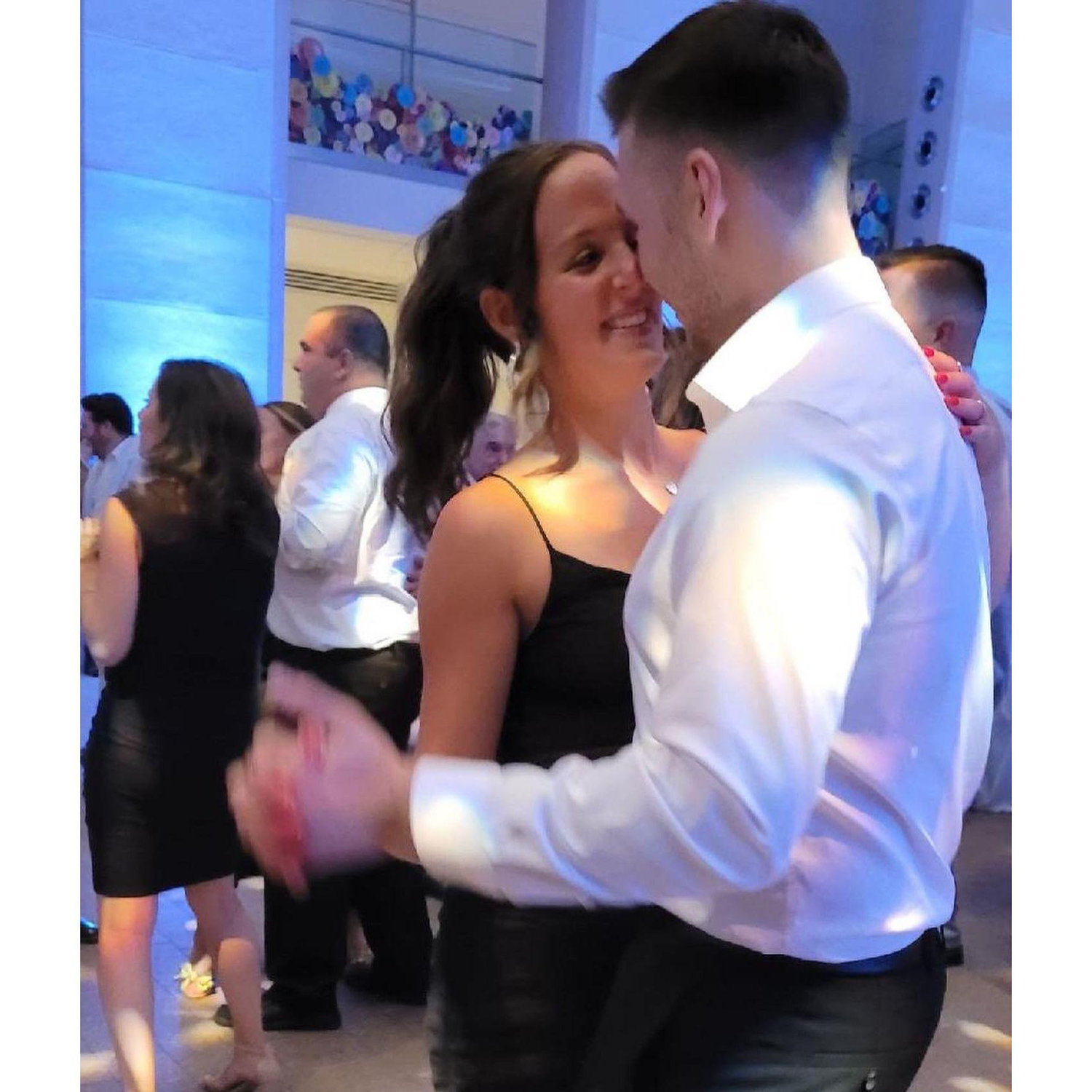 Shamus and Bianca LOVE to dance!