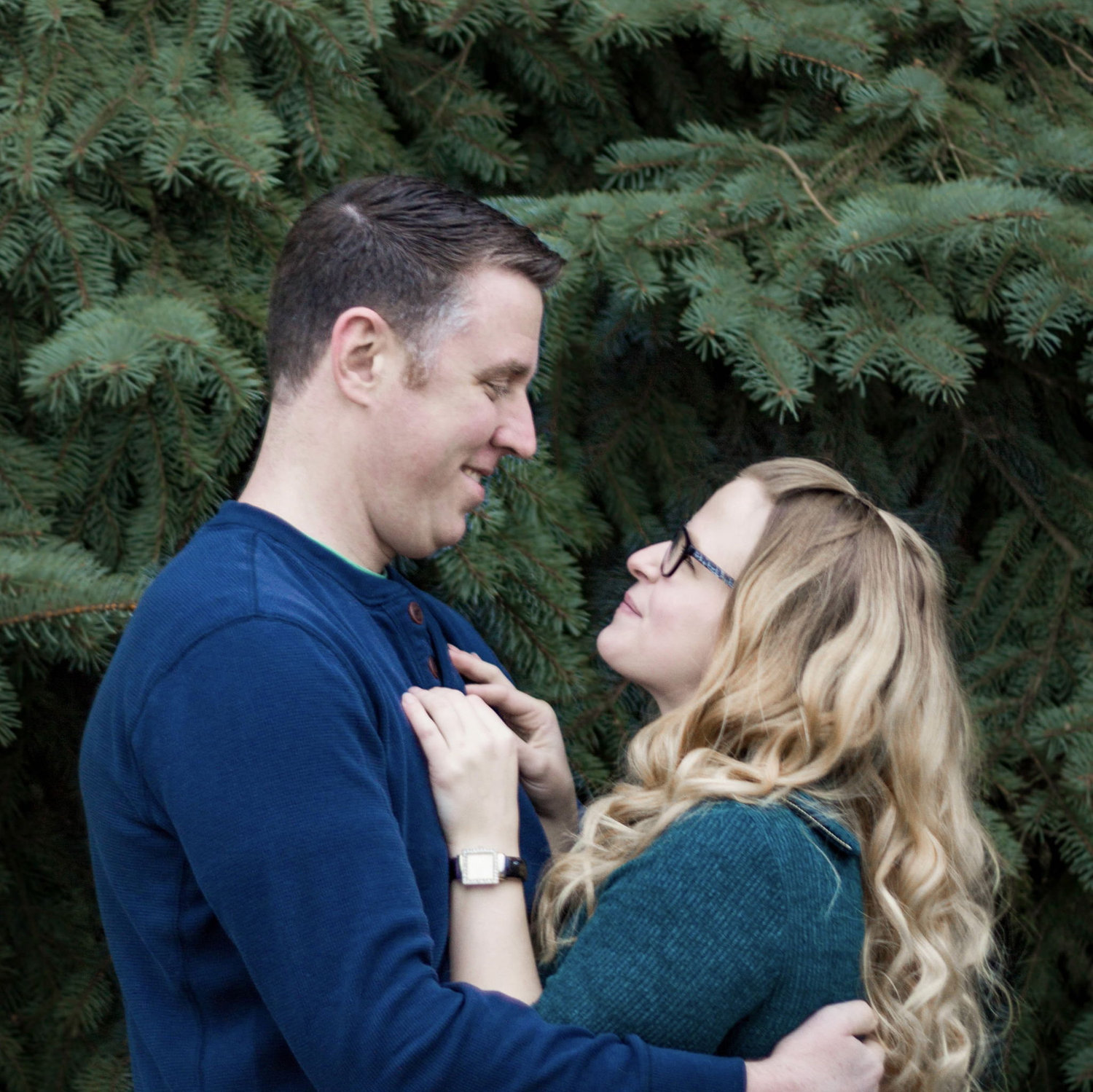 Charlayna just so happens to be a photographer, and Stephanie was very excited to take beautiful pictures with Craig. We got the giggles