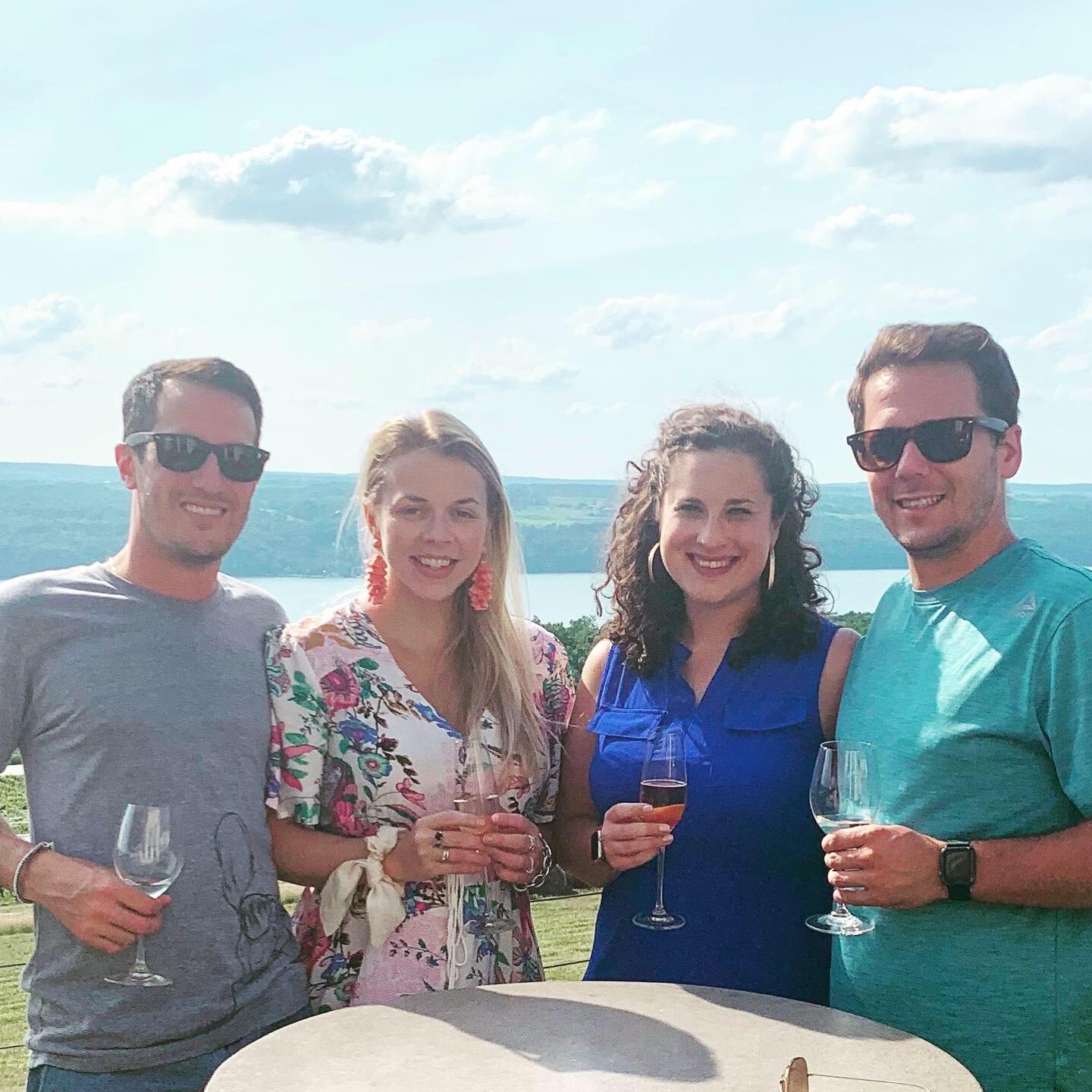Trip to Finger Lakes with Kelsey's friends - Siobhan and Mark DeCarlo, August 2019