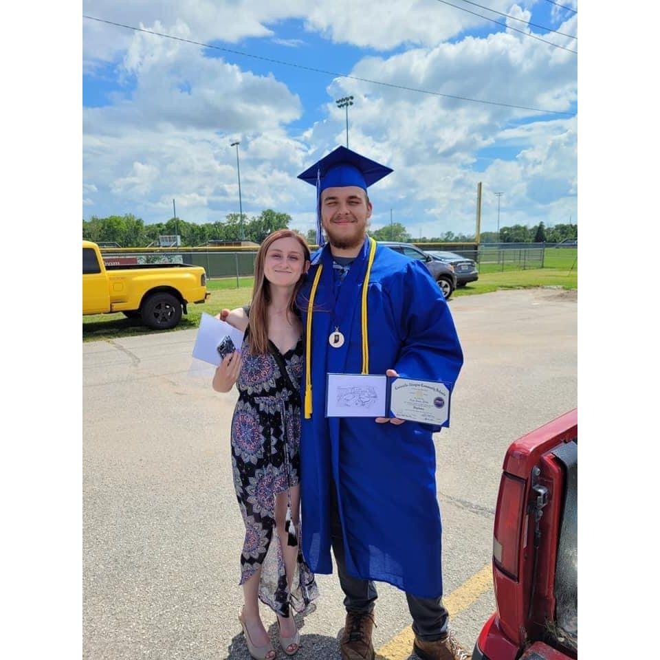 At Evan's Graduation!