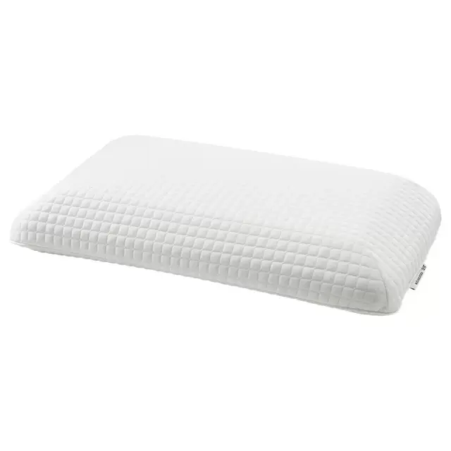 MJÖLKKLOCKA Ergonomic pillow, side/back sleeper, Queen