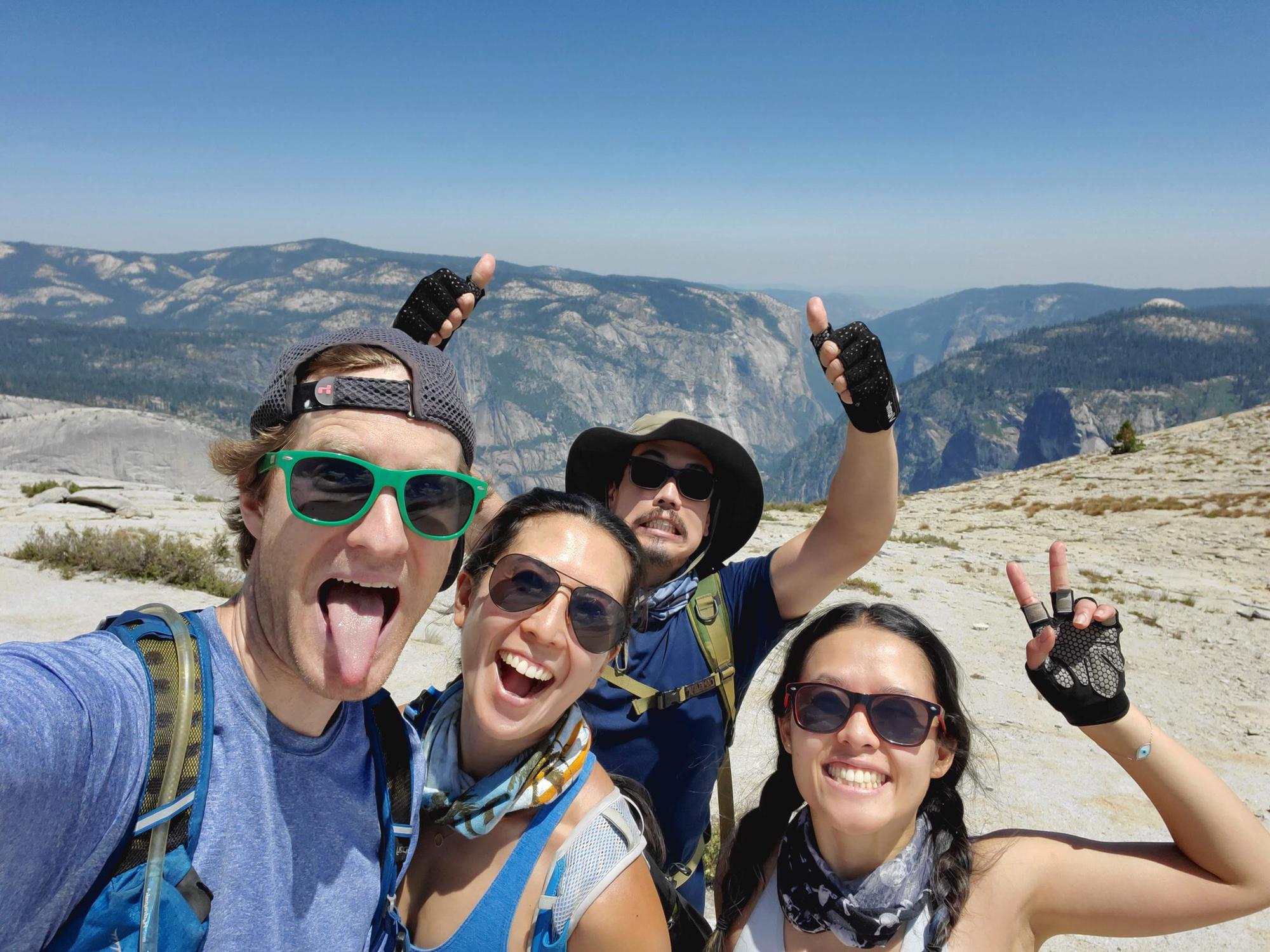 Half Dome summit success