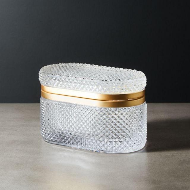Buchannon Clear Jewelry Holder - CB2