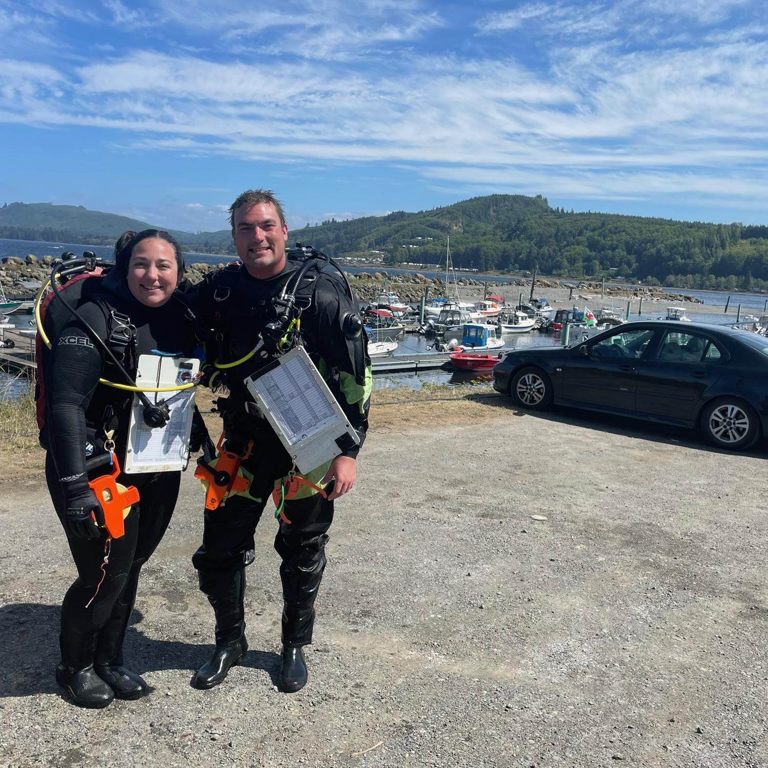 Diving on the Olympic Peninsula July 2023