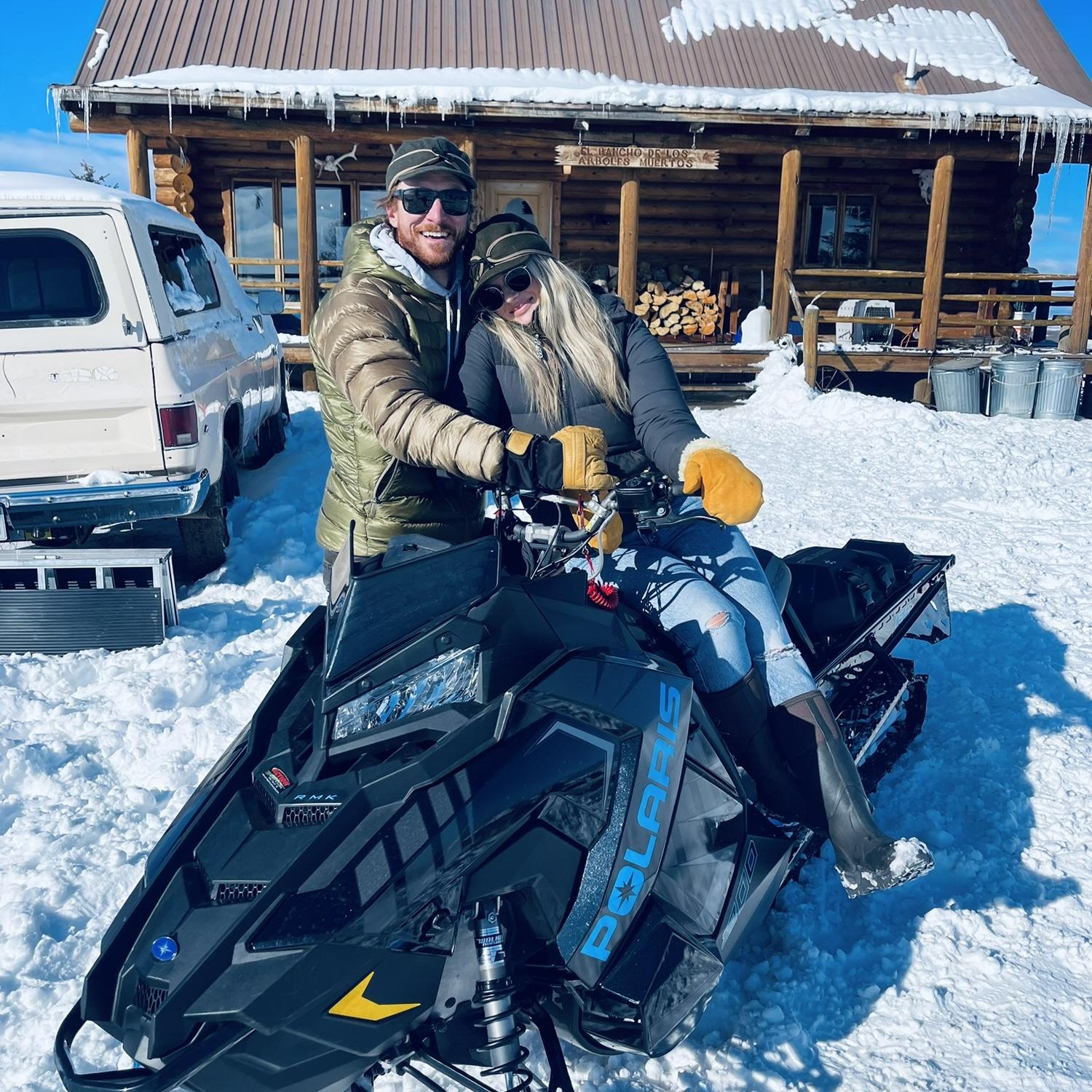 February in Wisdom, Montana. It’s as cold as it looks!