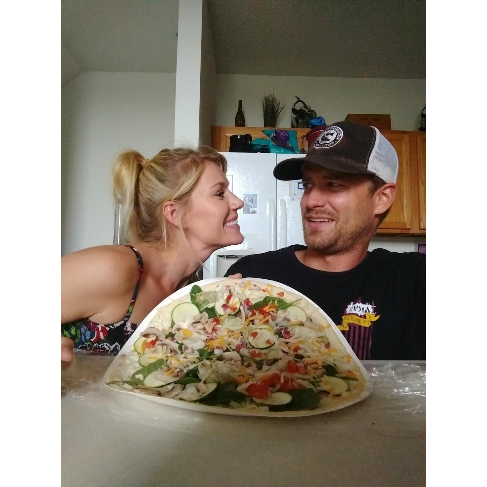 First Intro to Veggie Pizza