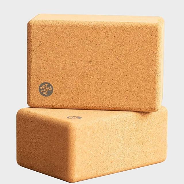 Manduka Yoga Block, Resilient Material, Portable Fit & Easy to Grip, Comfortable Edges, Multi Style & Size
