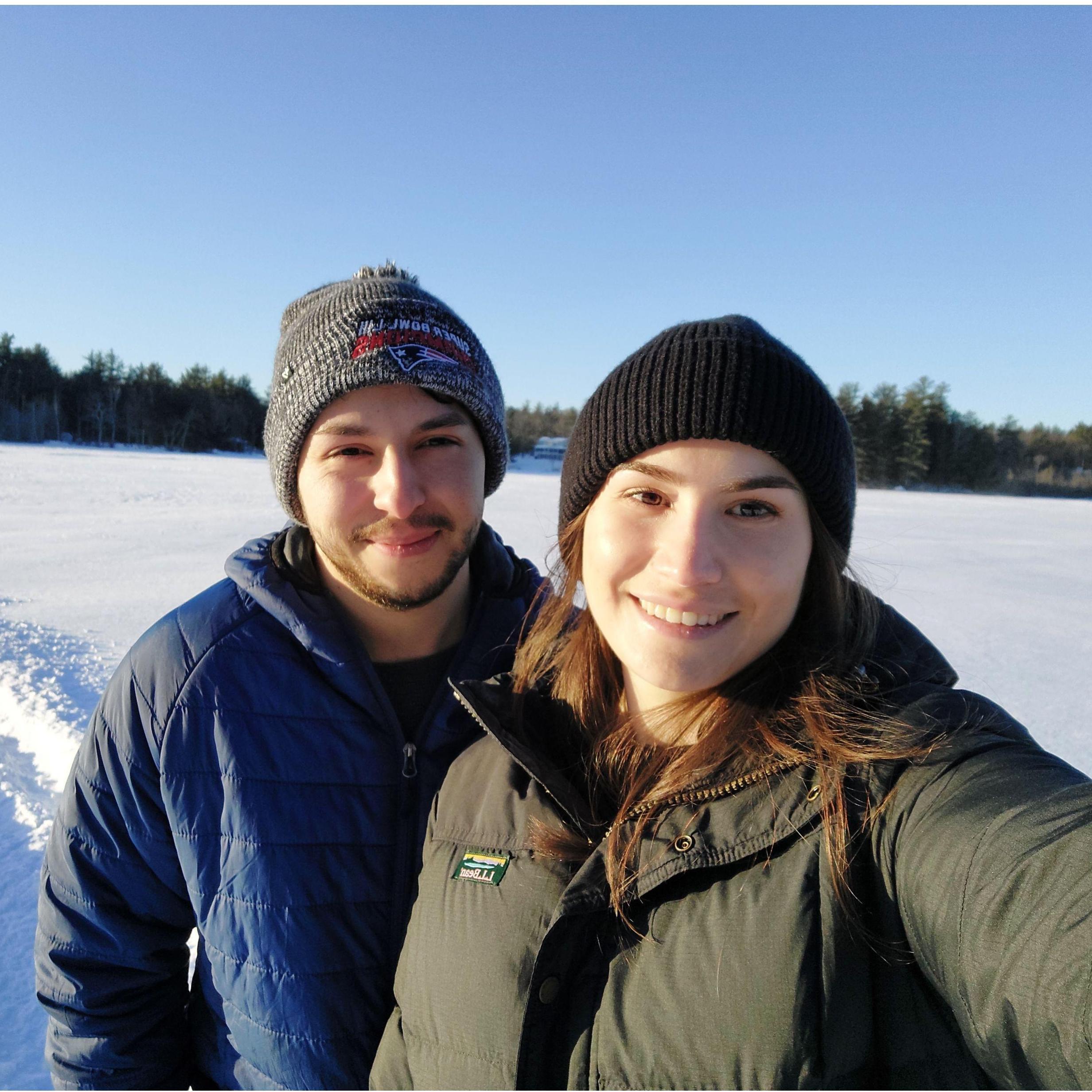 Virginia's first New England Winter