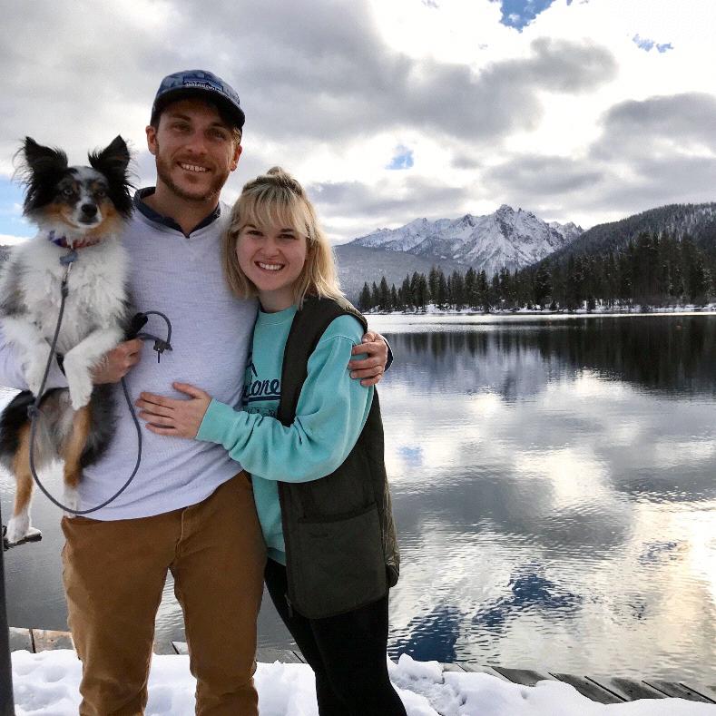 Blazer is who really won Dainee over when we first got together ;) This was our first weekend adventure as a couple: totally unprepared for visiting Redfish Lake in the Sawtooth Mountains