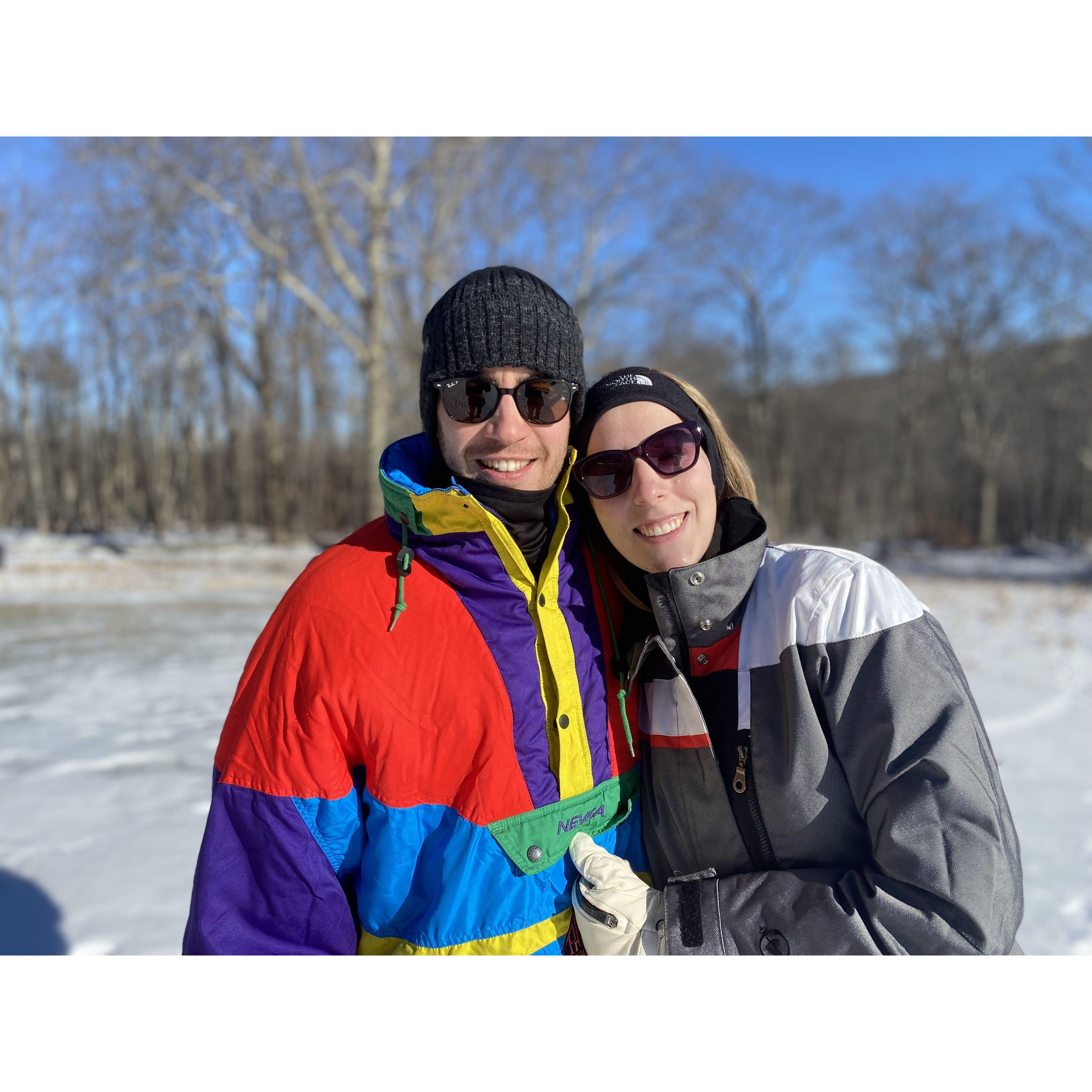 We loved experiencing winter together for the first time