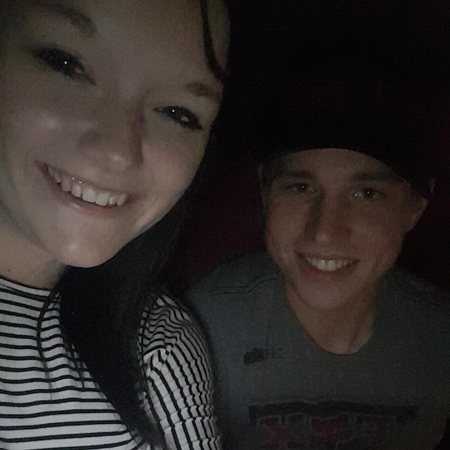 this photo was taken on our first date