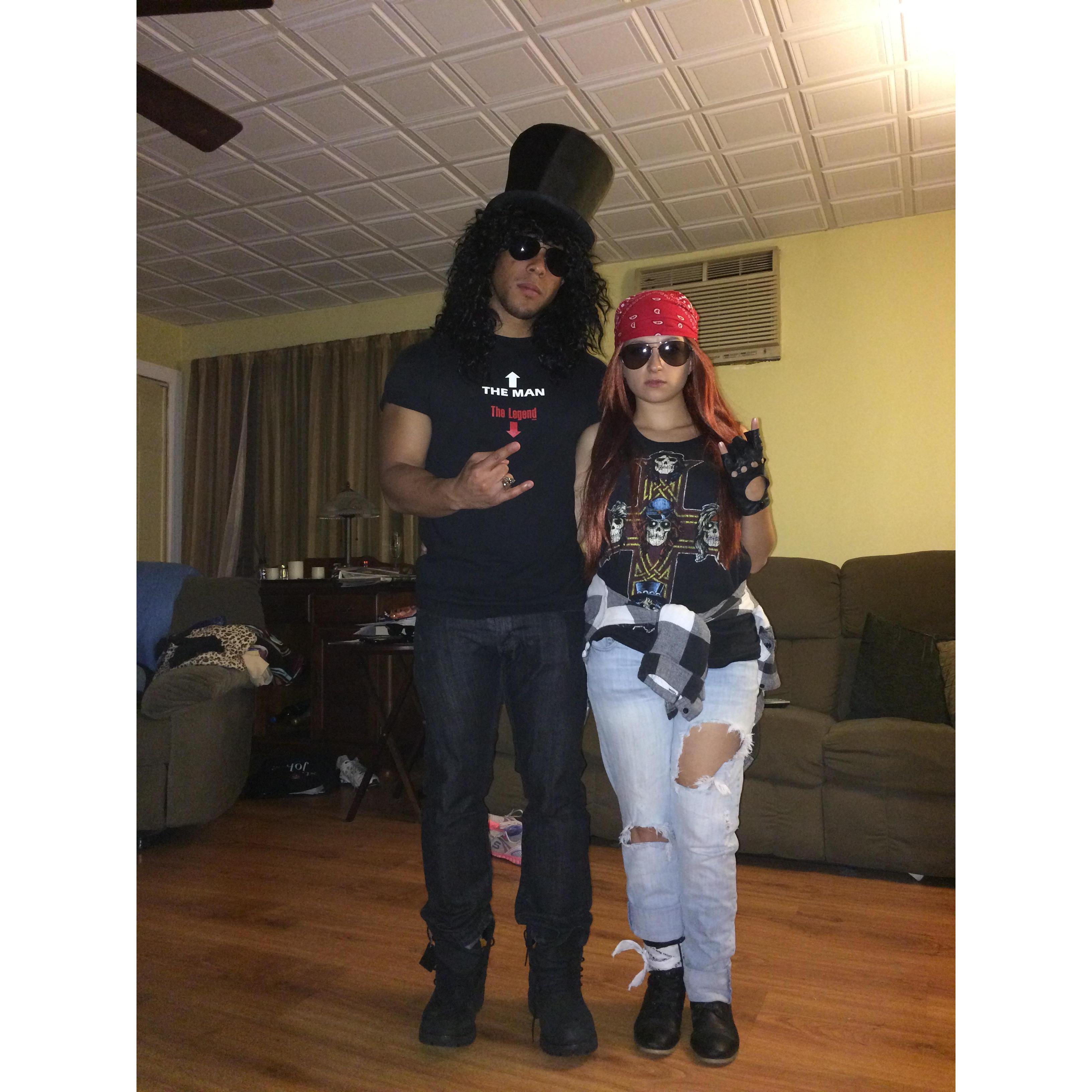 Halloween, Slash & Axl Rose
