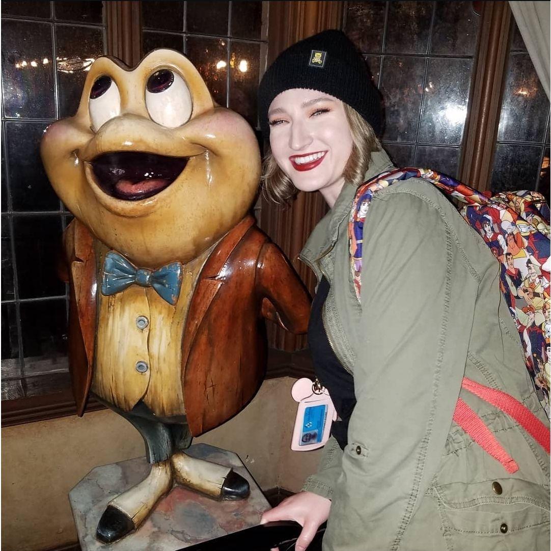 Her love for frogs runs deep (2019)