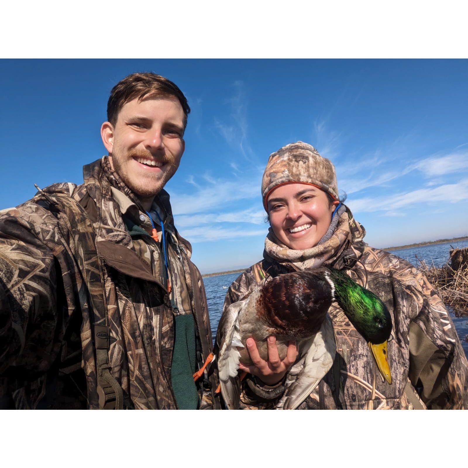 Jon's 1st Mallard!