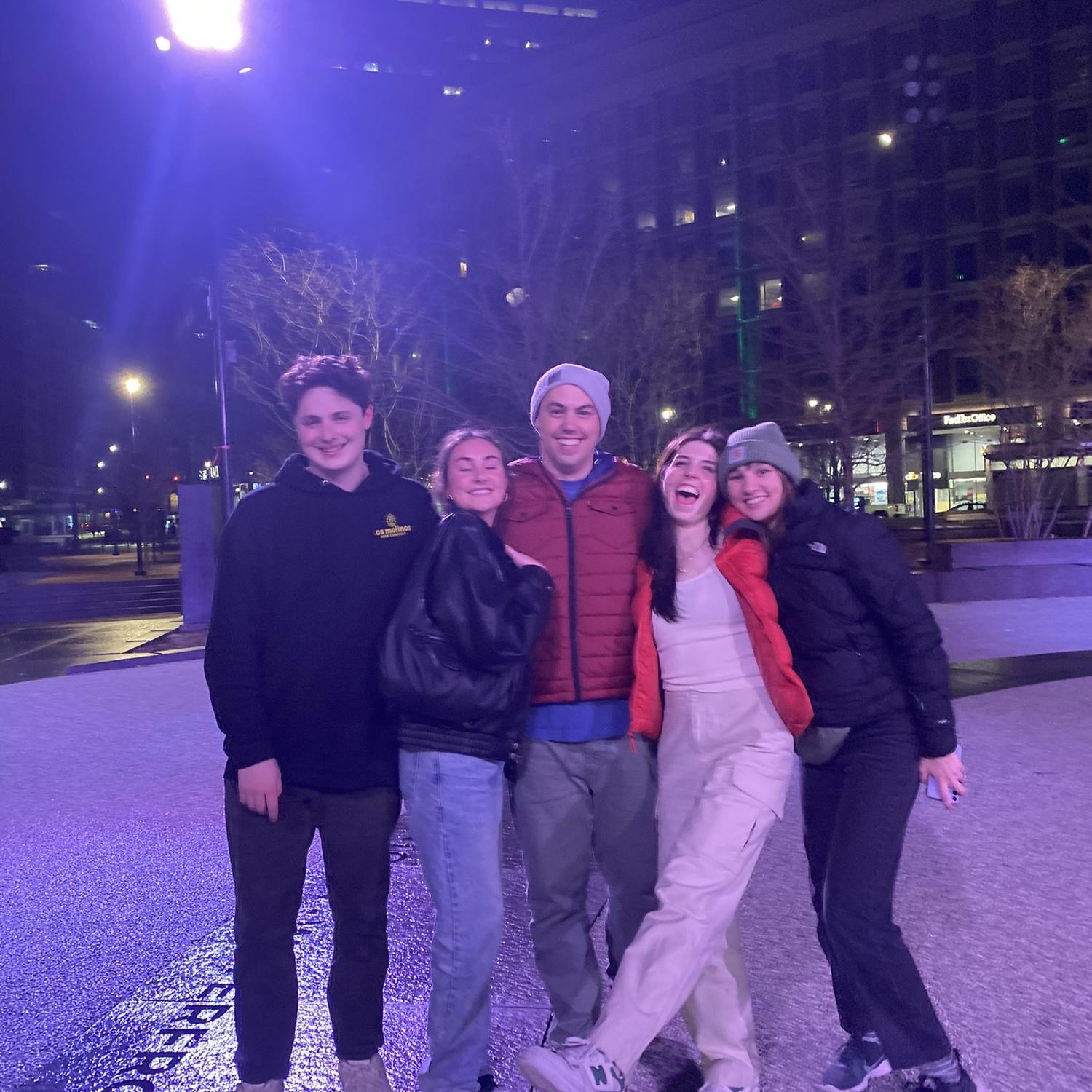 Boston with Juliet, Emmett, and Syd!