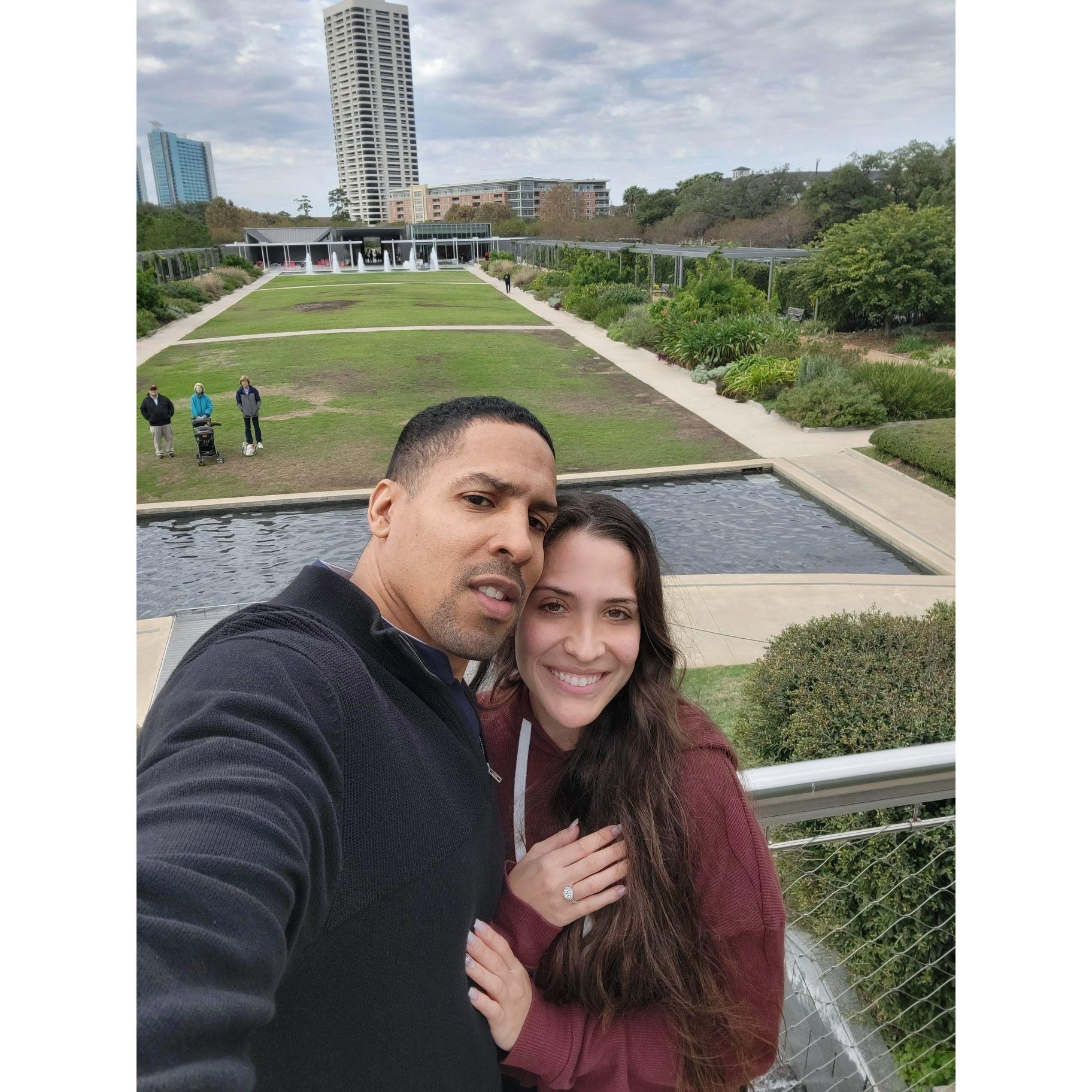 We're engaged!