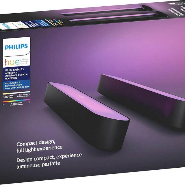 Philips - Hue Play White & Color Ambiance Smart LED Bar Light (2-Pack) - Multicolor
