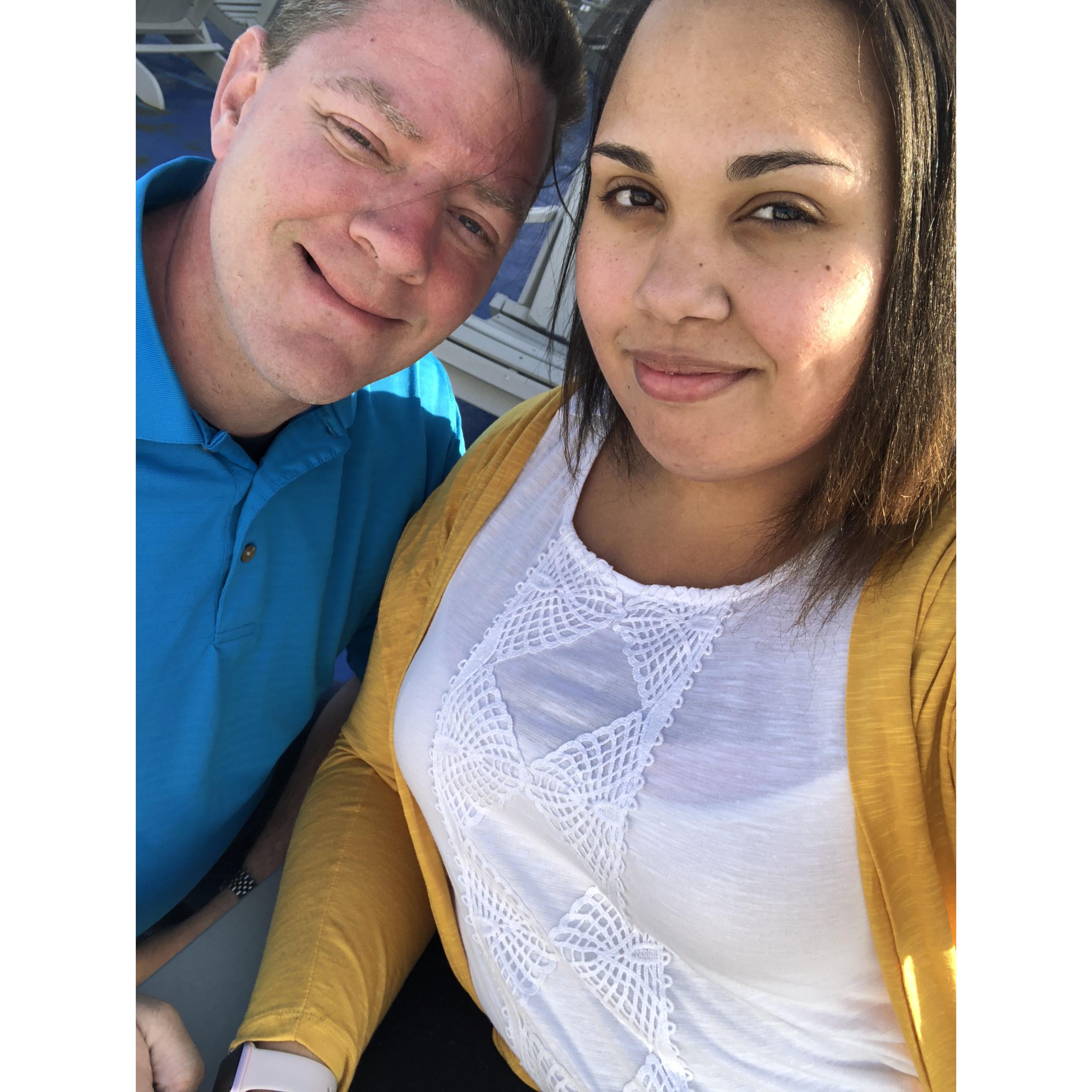 Our very first photo together ❤️
