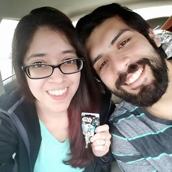 We did a thing and bought a house together!