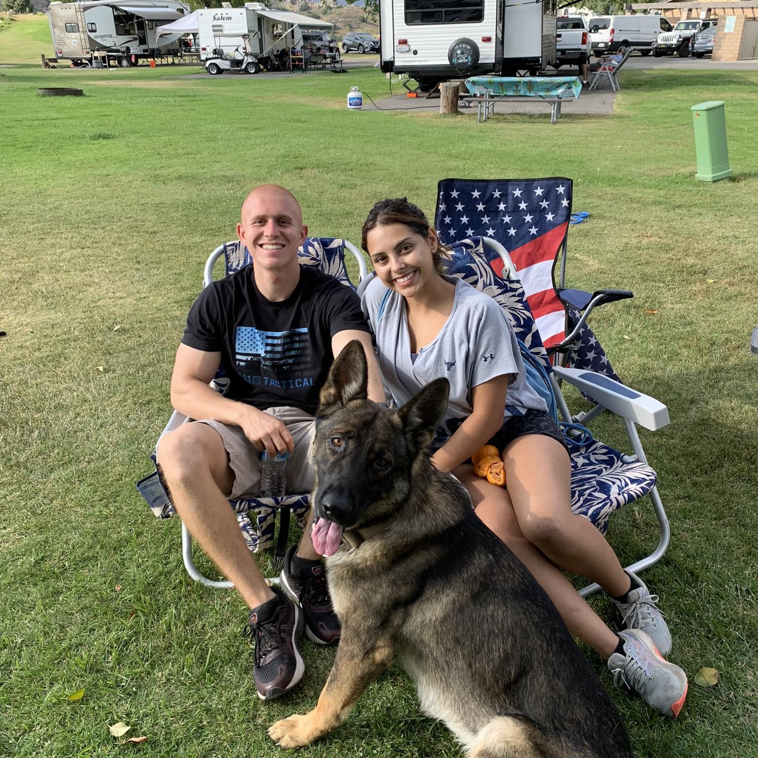 First time camping  together