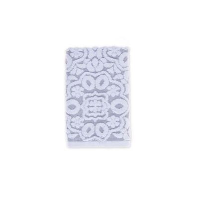 Fashion Value Medallion Hand Towel in Grey