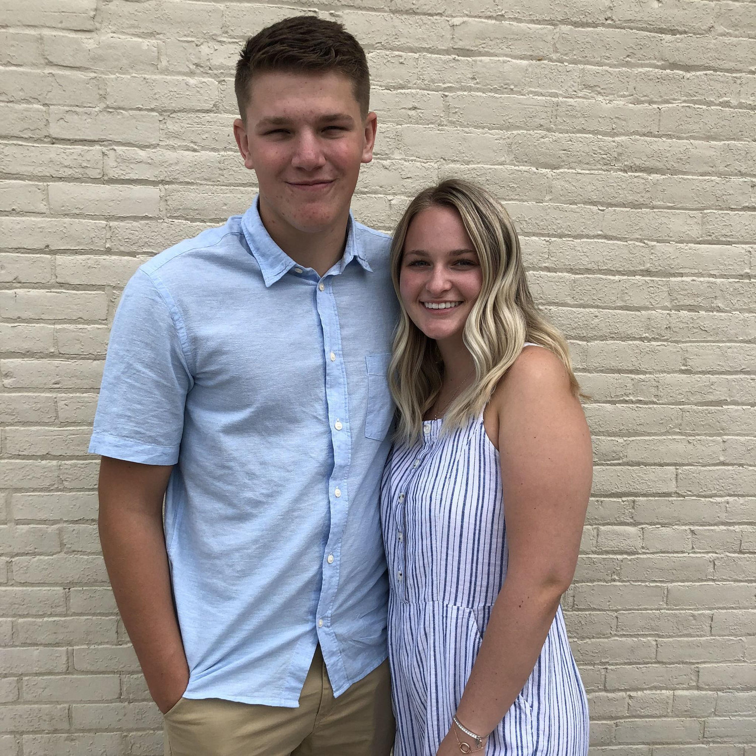 In the summer of 2020 we attended our first wedding together!