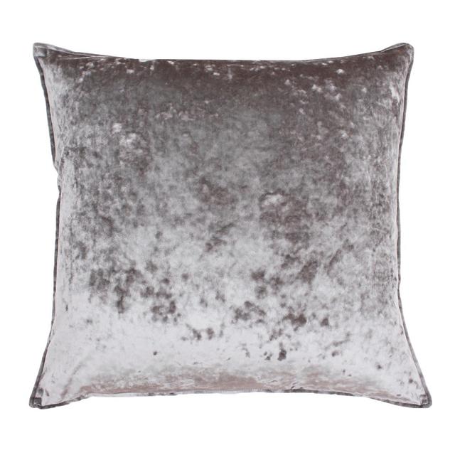 Ibenz Ice Velvet Oversize Square Throw Pillow Gray - Décor Therapy