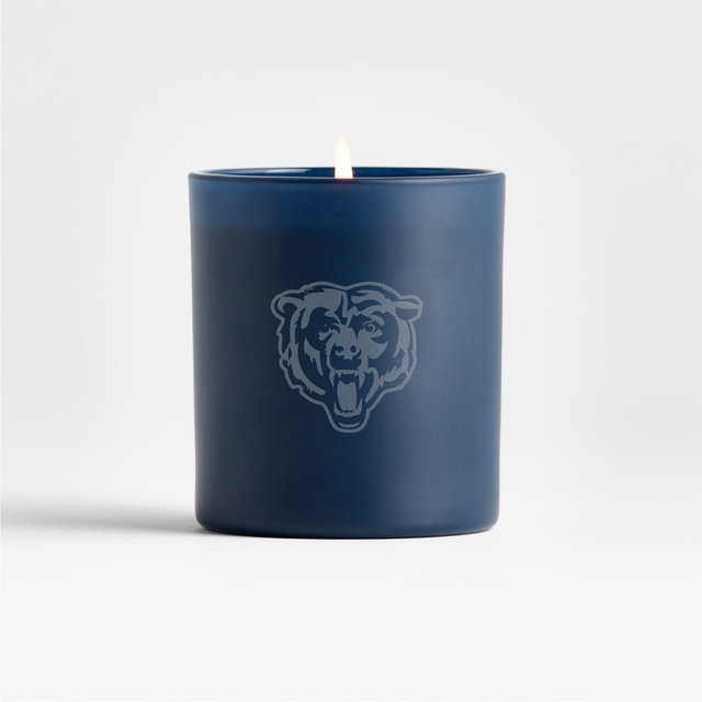NFL Chicago Bears Monochrome No. 13 Indigo 1-Wick Scented Candle - Palo Santo, Vetiver and Mandarin