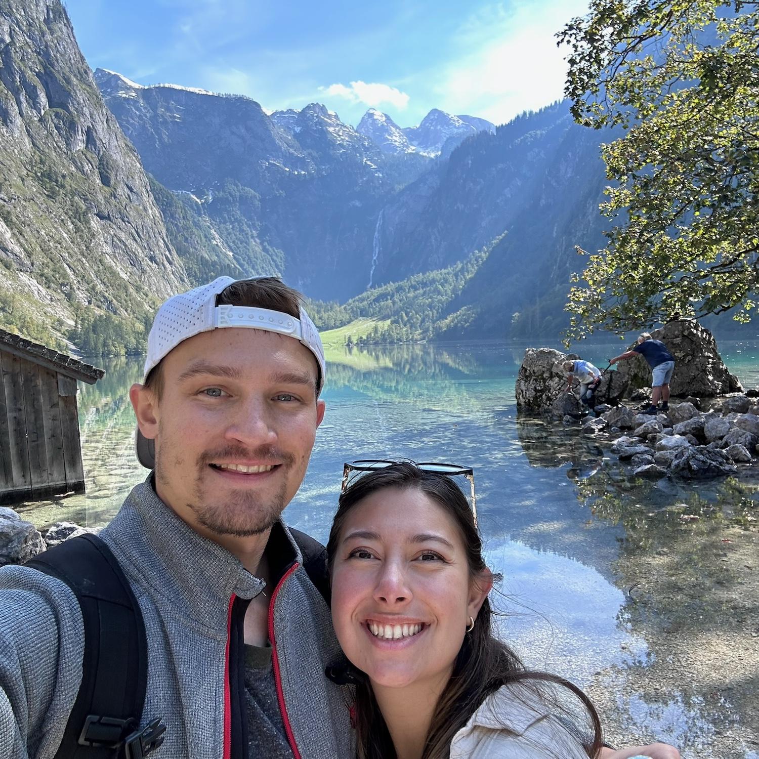 Lake Königsee in Bavaria, Germany