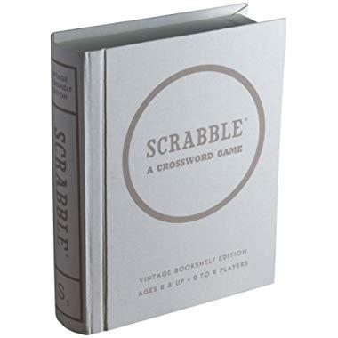 Scrabble Linen Book Vintage Edition Board Game