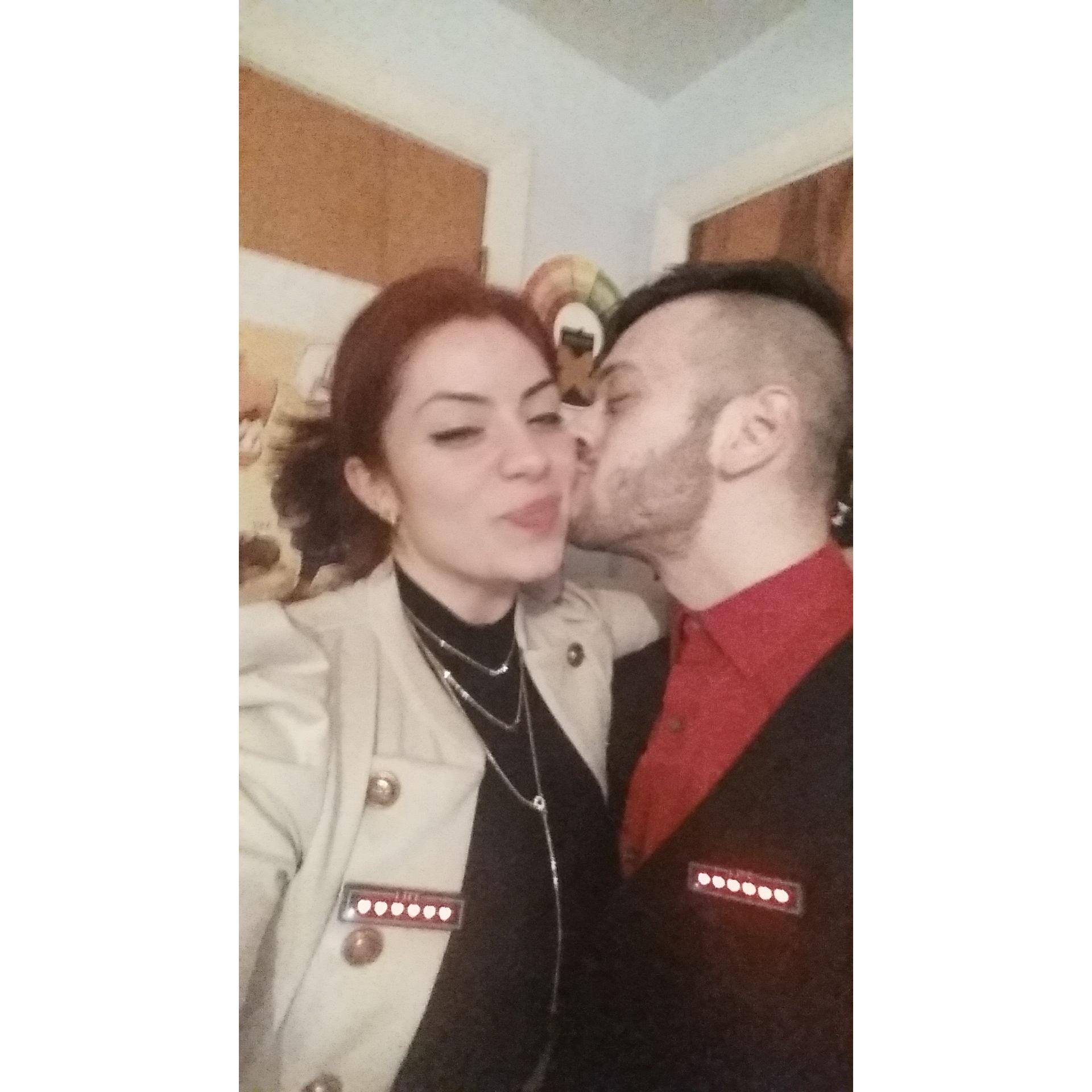 Our first Valentine's day date. The food was great!