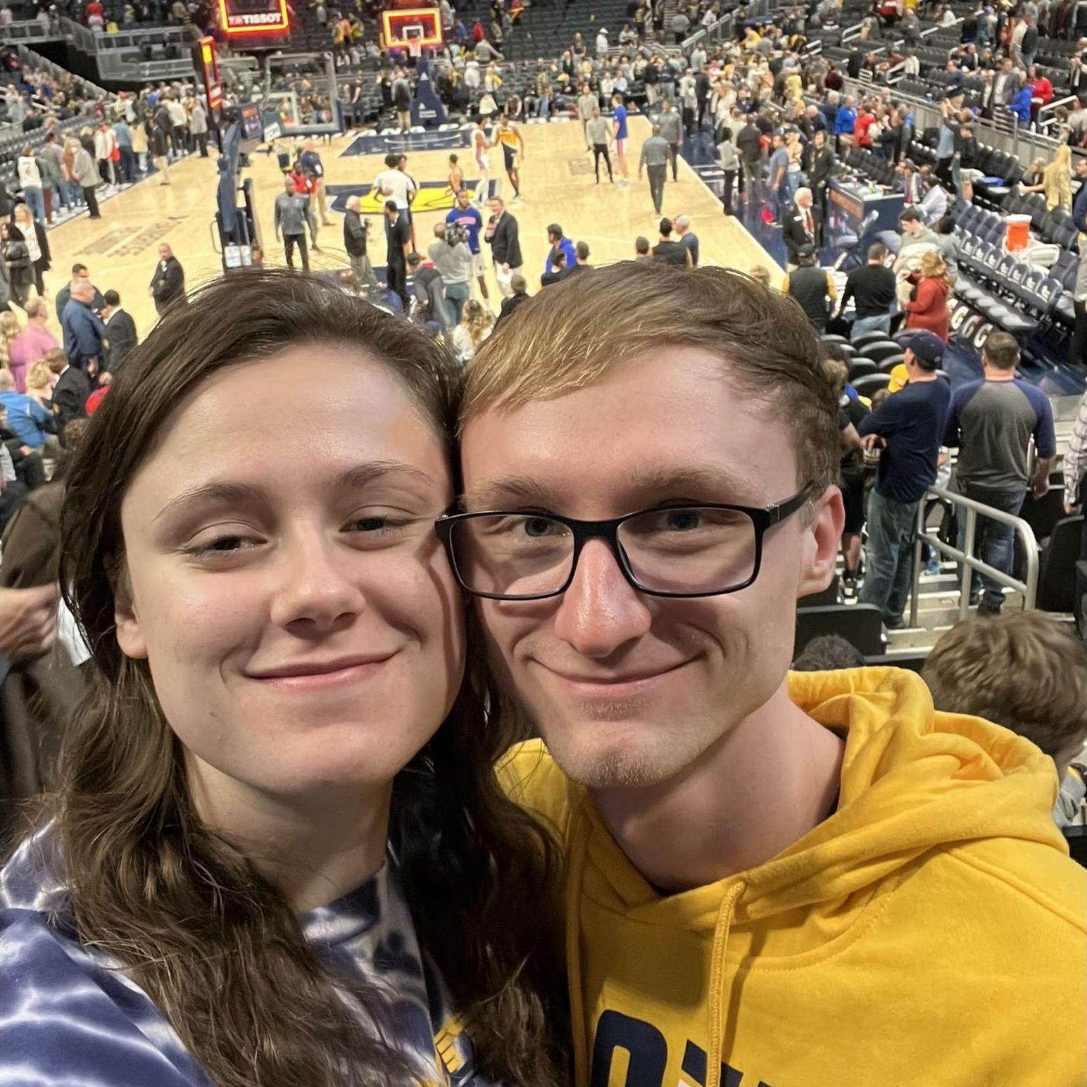 First Pacers game! Indianapolis, 2022