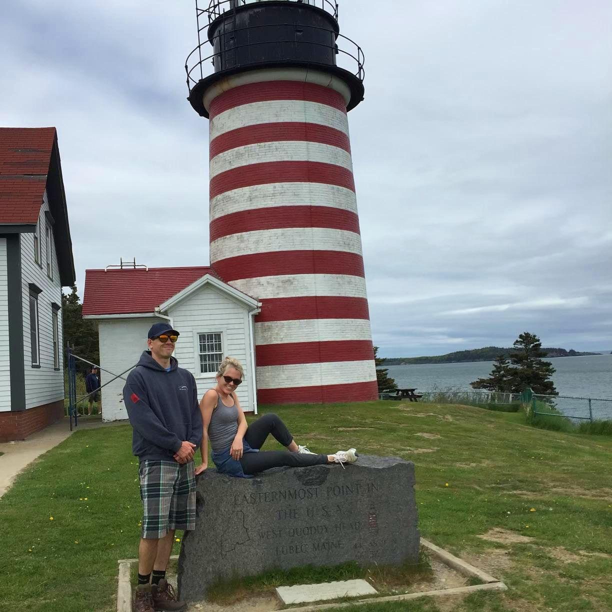 That time we went to the Eastern most point of the U.S.