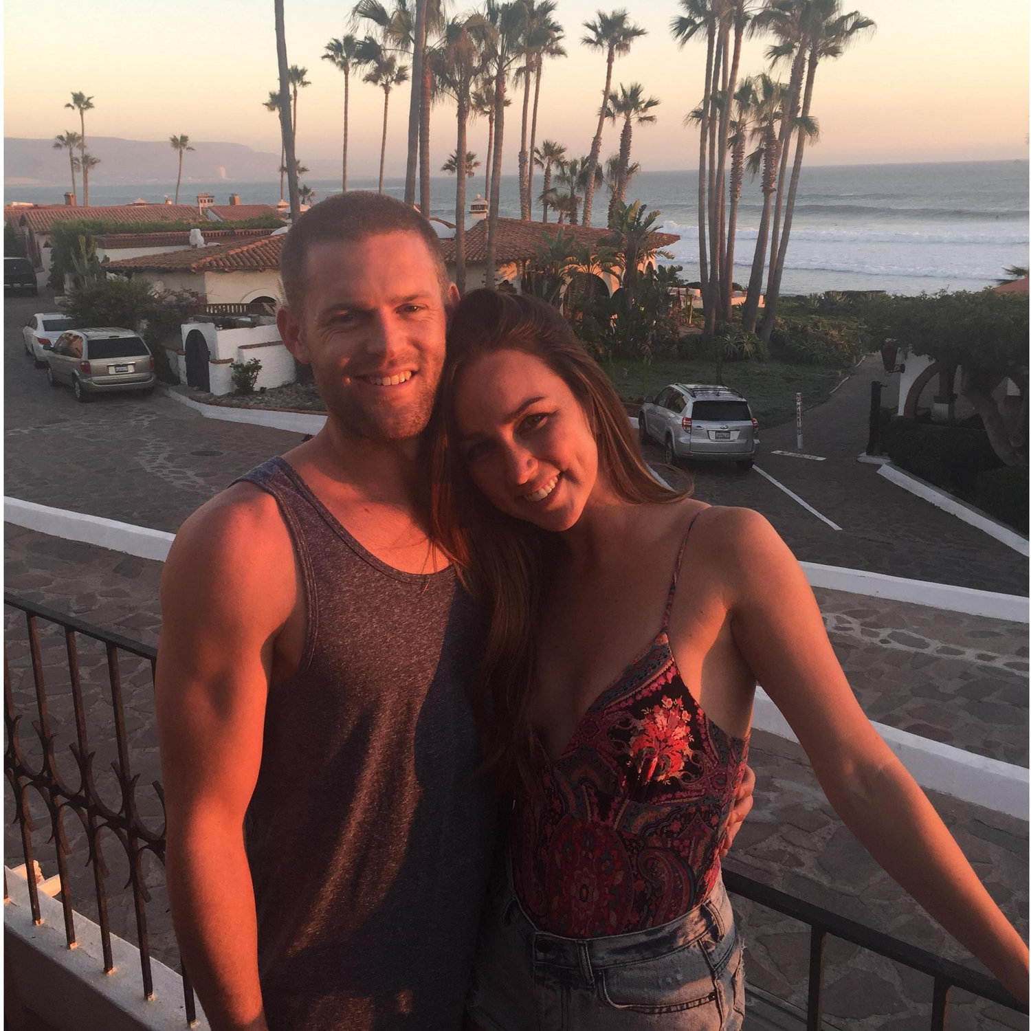 Our first trip together to Las Gaviotas, Mexico. Andrew got a few stitches this trip, lol!