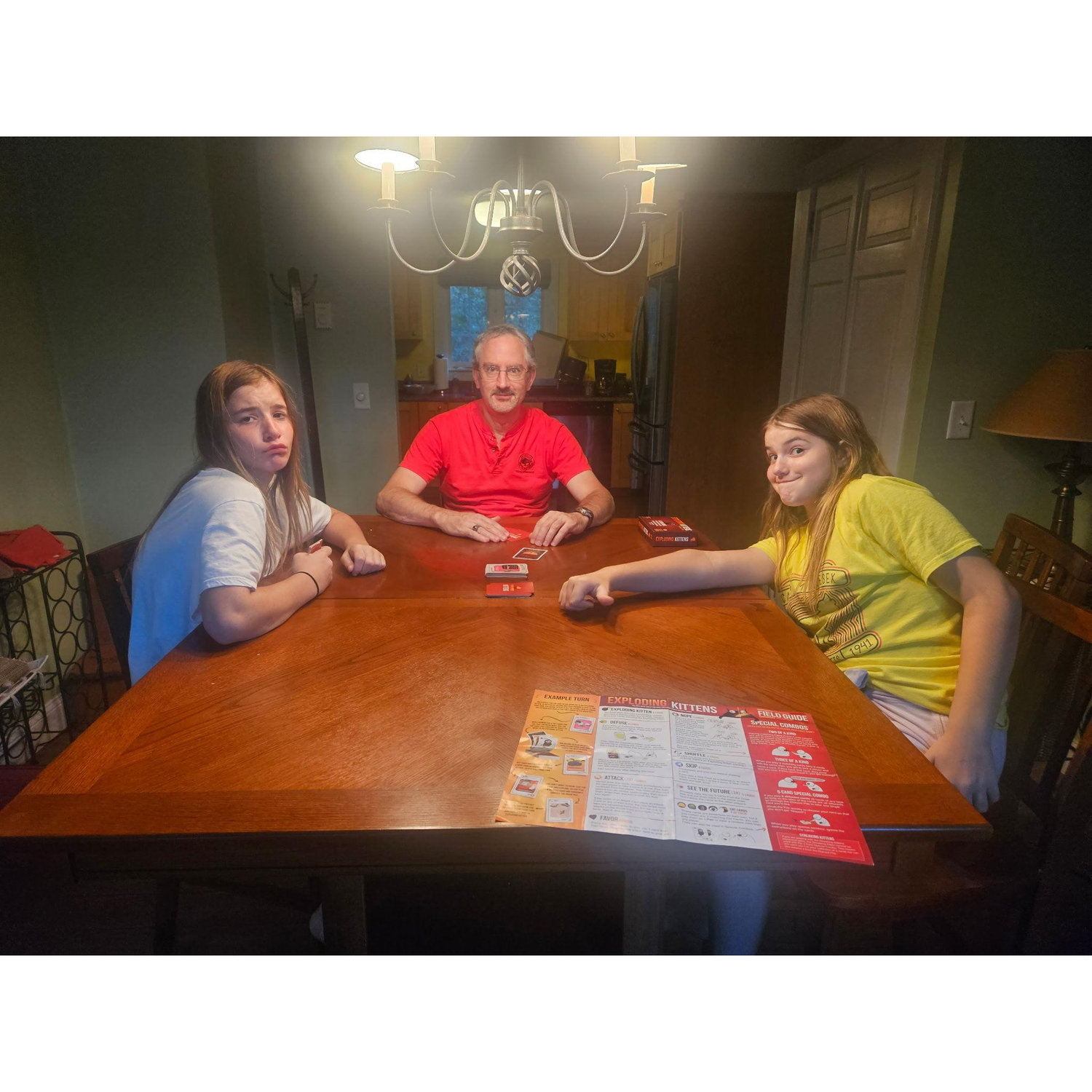 Playing Exploding Kittens