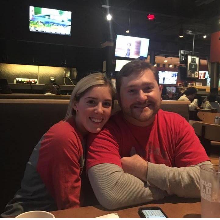 Watching the OSU Game with Friends!
