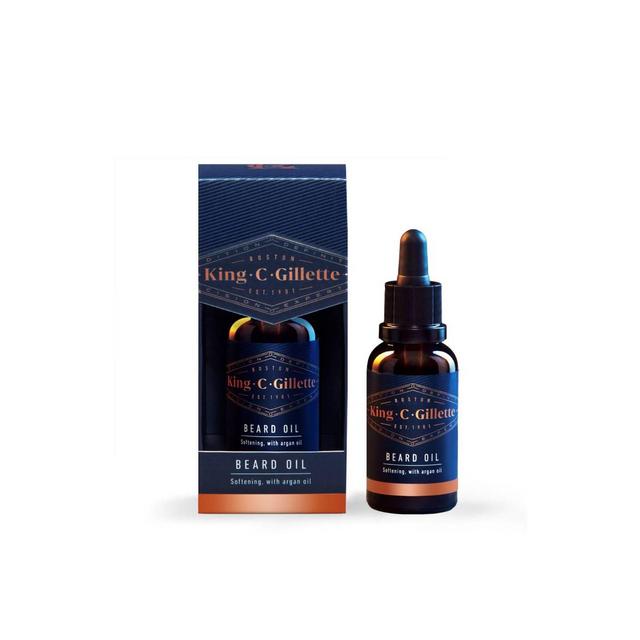 King C. Gillette Men's Beard Oil with Argan Oil - 1 fl.oz