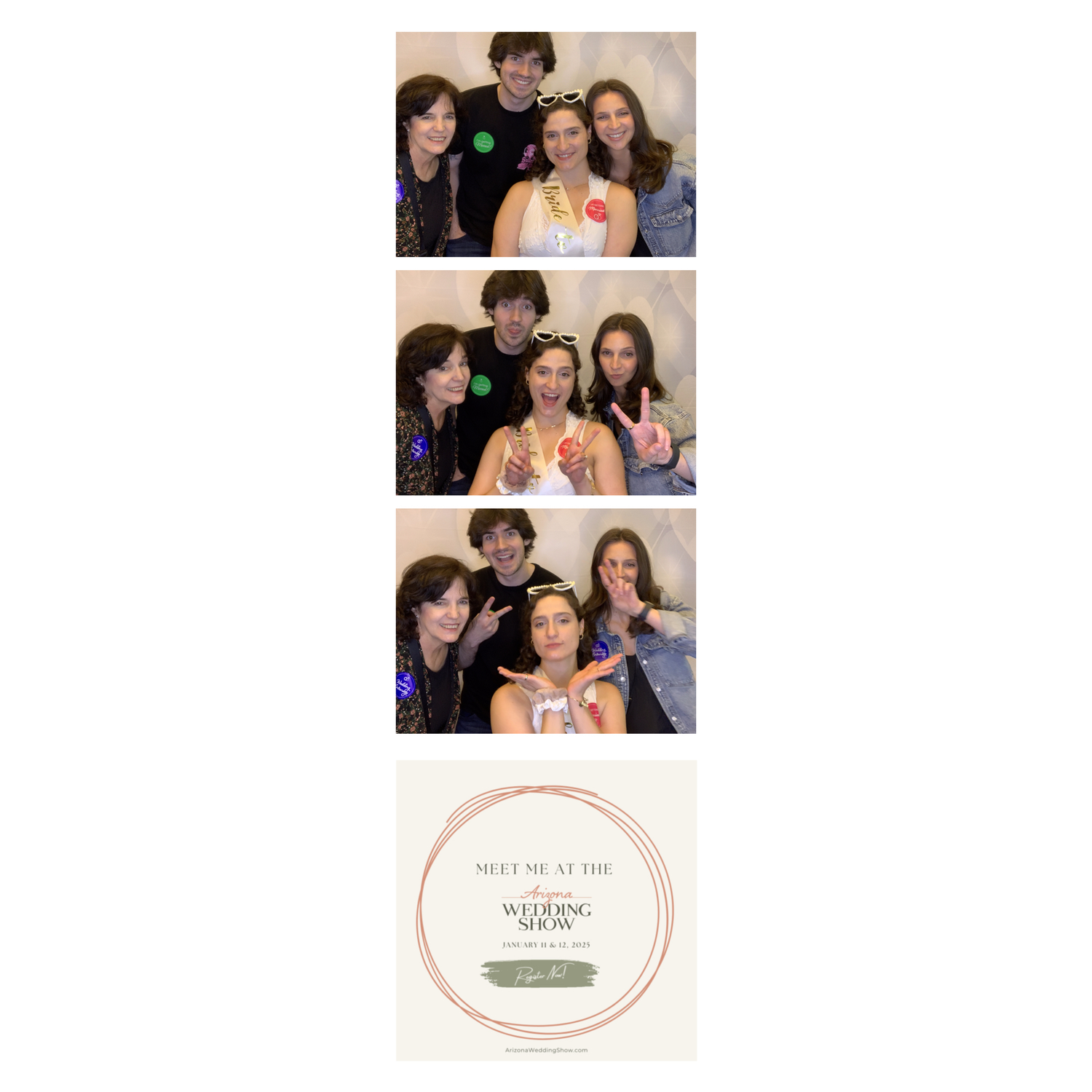 Photo Booth at AZ Wedding Show